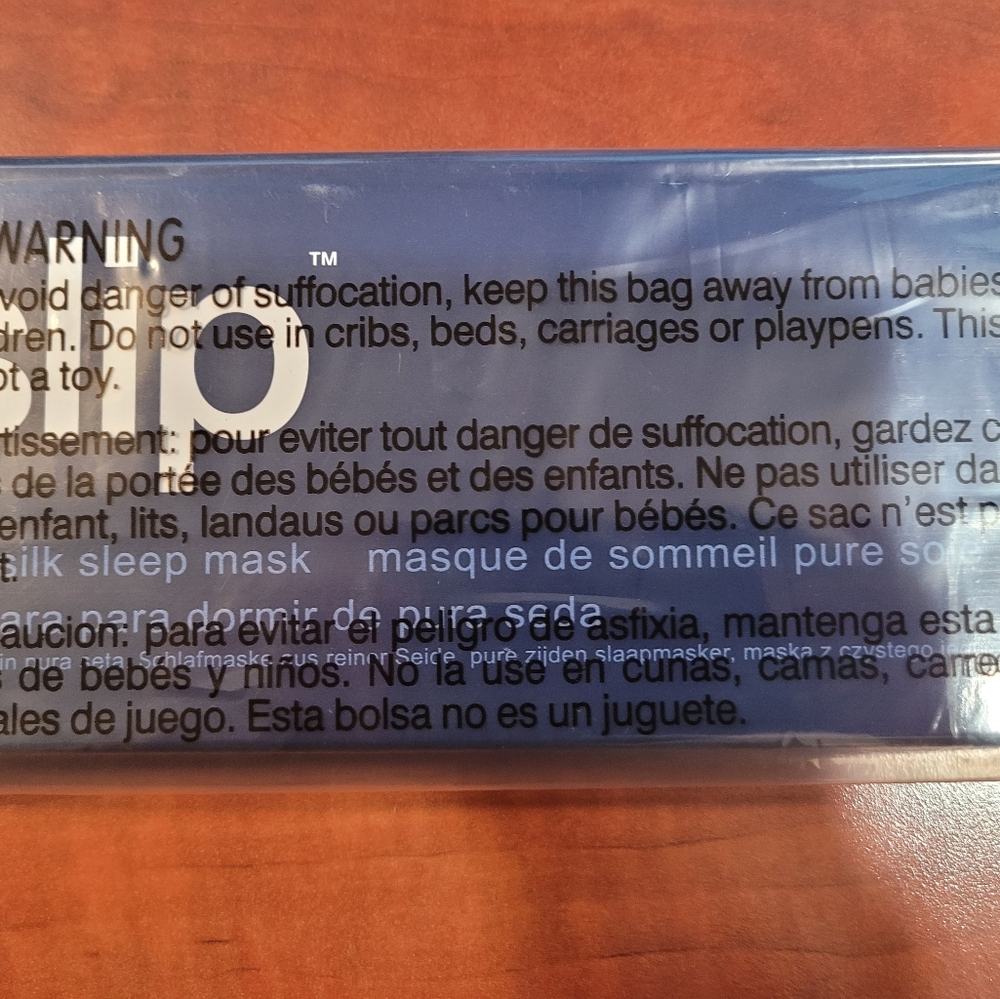 Slip Silk Sleep Mask Navy (4.4 Amazon Review) NIB retail $69 - Picture 6 of 6